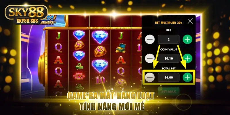 Game ra mắt hàng loạt tính năng mới mẻ
